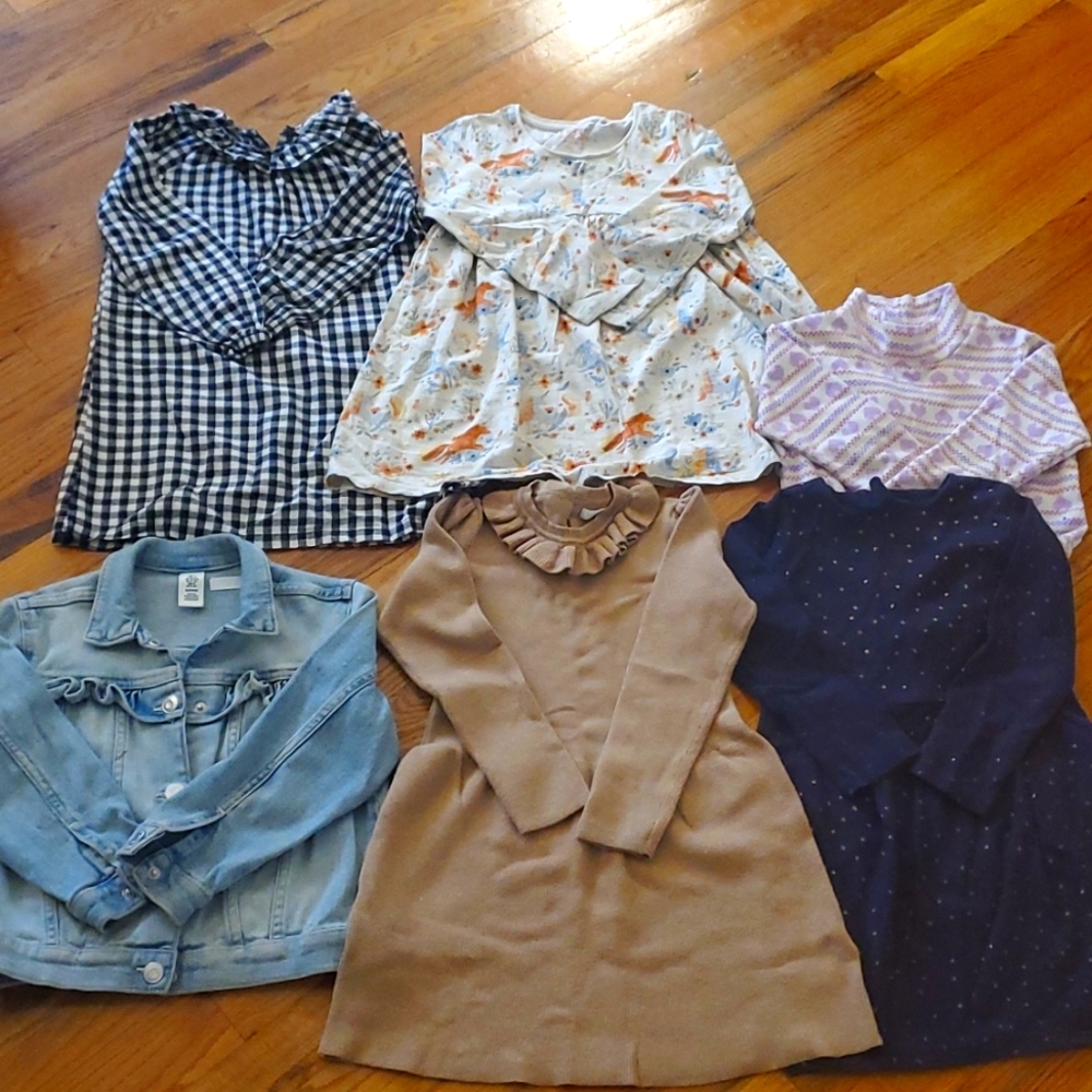 H&M toddler clothes set size 5T